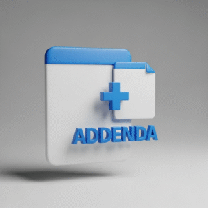 Plan Addenda